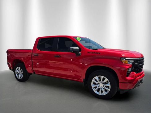 Used 2023 Chevrolet Silverado 1500 Custom w/ LPO, Dark Essentials Package RWD image 2