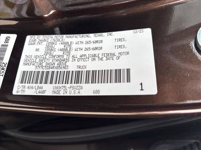 Used 2024 Toyota Tundra 1794 Edition AWD/4WD image 24
