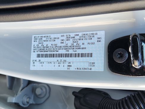 New 2026 Ford F350 XL w/ STX Appearance Package image 16