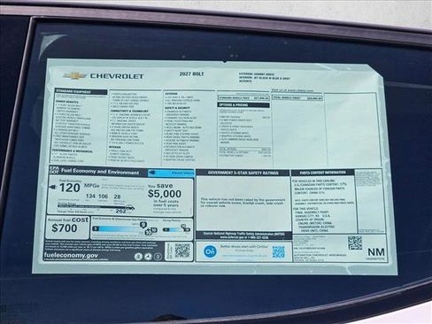 New 2027 Chevrolet Bolt LT w/ Comfort Package FWD image 17