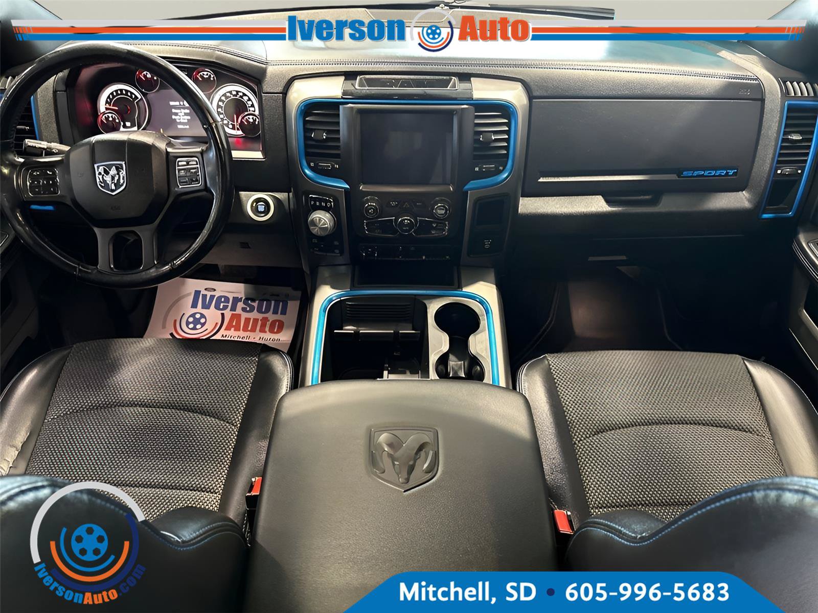 Used 2018 RAM 1500 Sport w/ Hydro Blue Sport Package AWD/4WD image 27