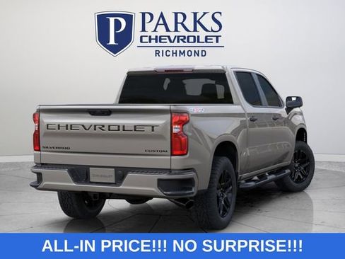 New 2026 Chevrolet Silverado 1500 Custom w/ Turbomax Blackout Package AWD/4WD image 7
