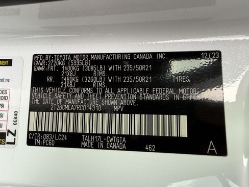 Used 2024 Lexus RX 500h F Sport w/ Convenience Package AWD/4WD image 17