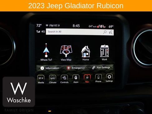 Used 2023 Jeep Gladiator Rubicon w/ LED Lighting Group image 50