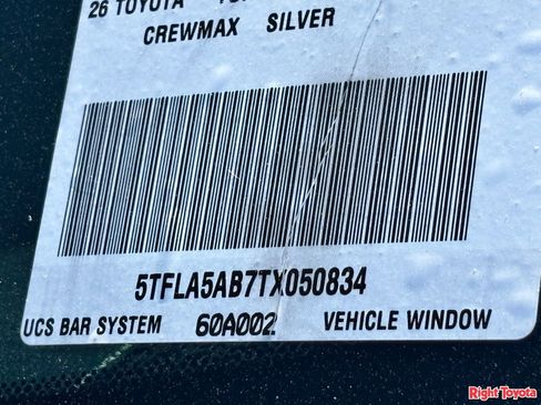 Used 2026 Toyota Tundra SR5 w/ SX Package RWD image 33