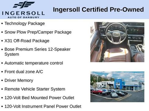 Used 2025 GMC Sierra 2500 Denali Ultimate w/ Snow Plow Prep/Camper Package AWD/4WD image 10