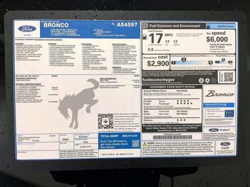 New 2026 Ford Bronco Heritage Edition AWD/4WD image 21
