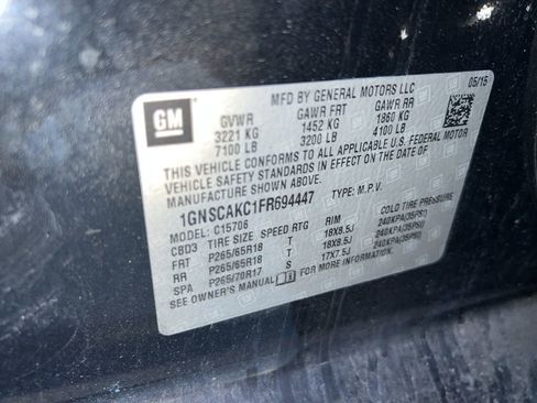 Used 2015 Chevrolet Tahoe LS image 14