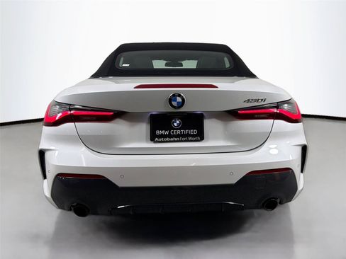 Used 2023 BMW 430i Convertible w/ M Sport Package RWD image 6
