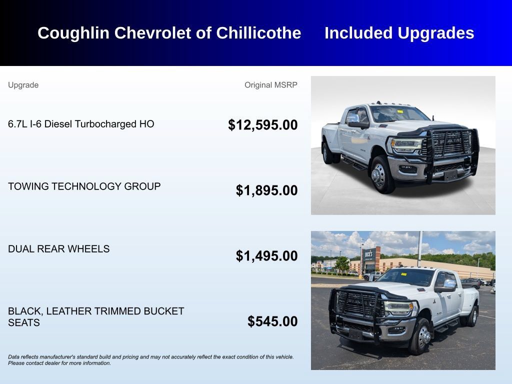 Used 2024 RAM 3500 Laramie w/ Towing Technology Group AWD/4WD image 3