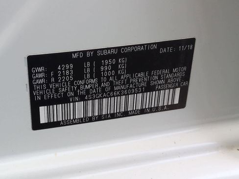 Used 2019 Subaru Impreza 2.0i Premium image 36