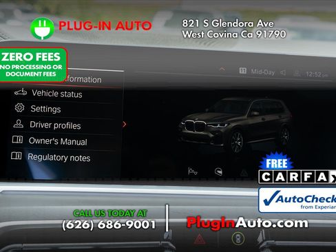 Used 2021 BMW X7 xDrive40i w/ M Sport Package AWD/4WD image 40