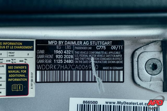 Used 2012 Mercedes-Benz SLS AMG Roadster image 89