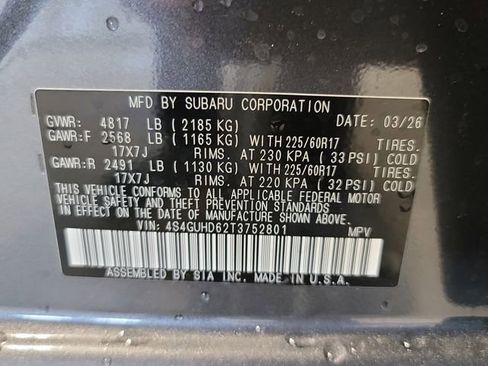 New 2026 Subaru Crosstrek 2.5i Premium AWD/4WD image 30