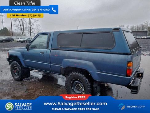 Used 1988 Toyota Pickup 4x4 Regular Cab image 3