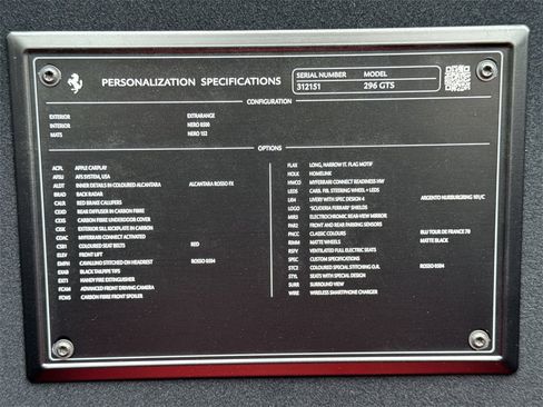 Used 2024 Ferrari 296 GTS image 26