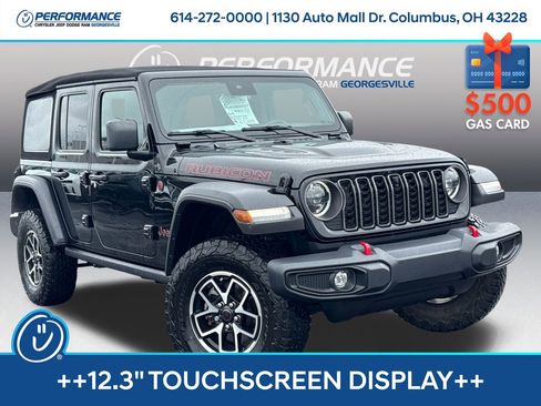 Used 2024 Jeep Wrangler Unlimited Rubicon w/ Technology Group AWD/4WD image 1