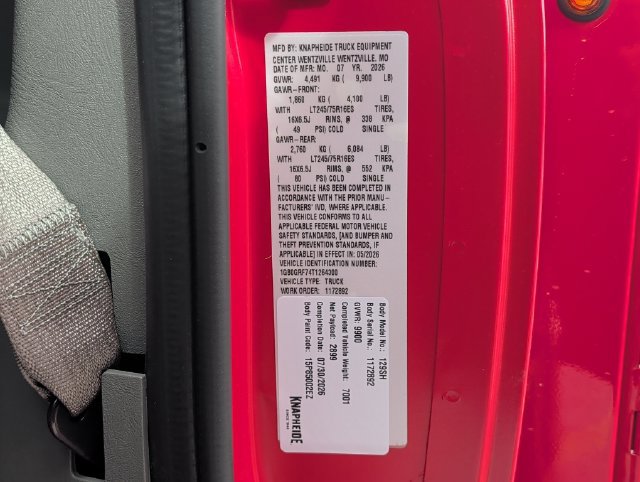 New 2026 Chevrolet Express 3500 w/ Power Convenience Package RWD image 25