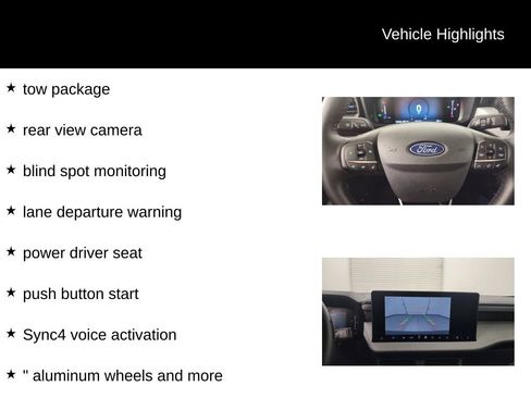 Used 2025 Ford Maverick XLT w/ Equipment Group 301A AWD/4WD image 10