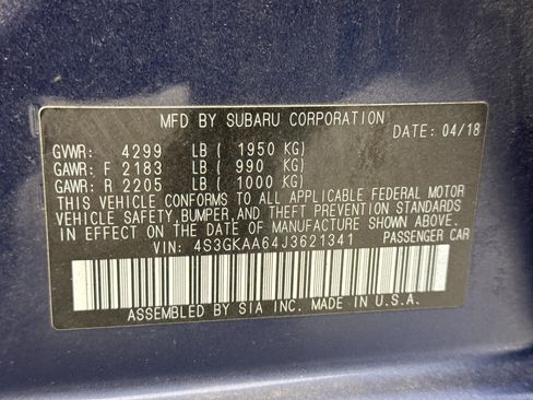 Used 2018 Subaru Impreza 2.0i w/ Popular Package #5 image 22