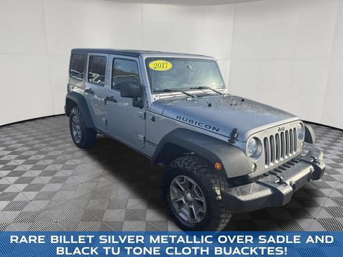 Used 2017 Jeep Wrangler Unlimited Rubicon w/ Connectivity Group AWD/4WD image 3