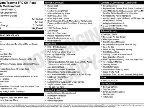 Used 2024 Toyota Tacoma TRD Off-Road image 5