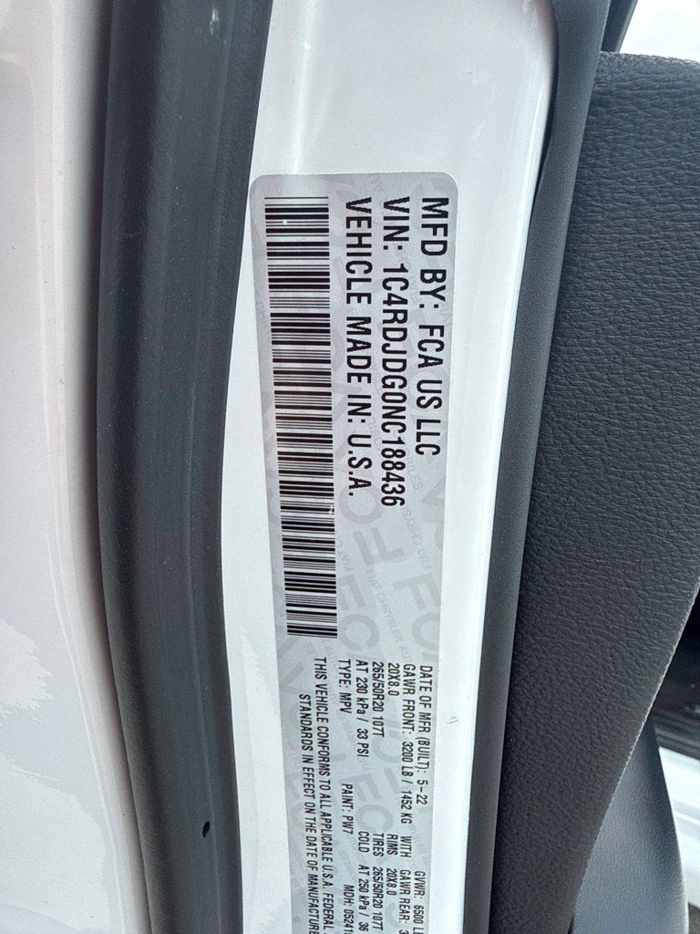 Used 2022 Dodge Durango GT AWD/4WD image 12