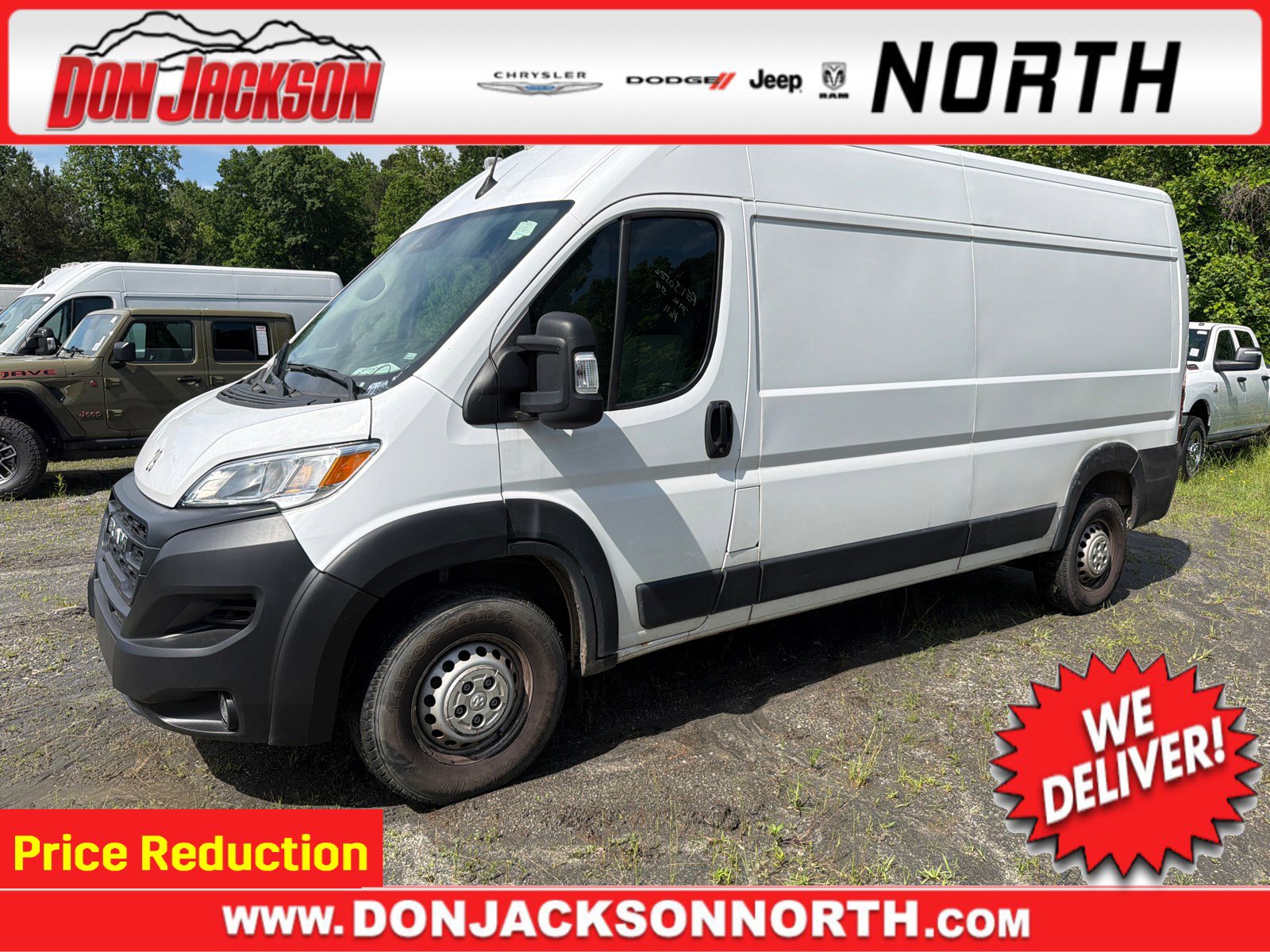 Used 2024 RAM ProMaster 2500 w/ Convenience Group FWD image 1