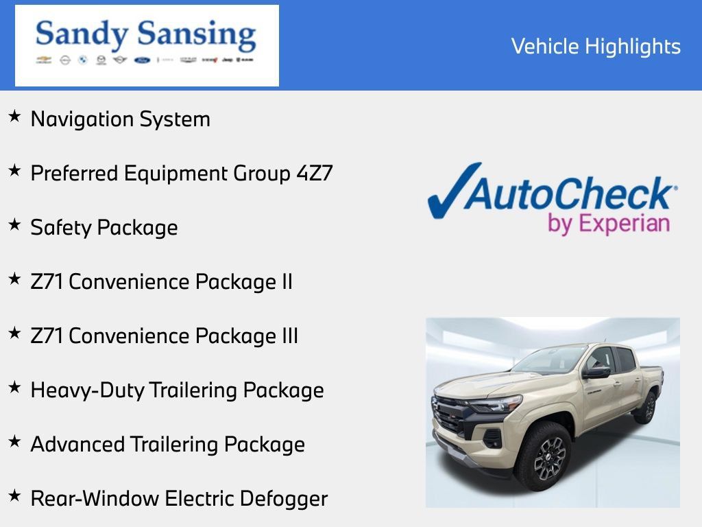 Used 2024 Chevrolet Colorado Z71 w/ Z71 Convenience Package 2 AWD/4WD image 7