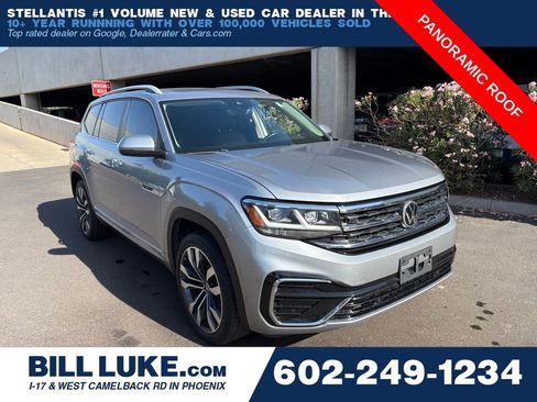 Used 2021 Volkswagen Atlas SEL R-Line FWD image 1