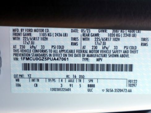 Certified 2023 Ford Escape Active image 37