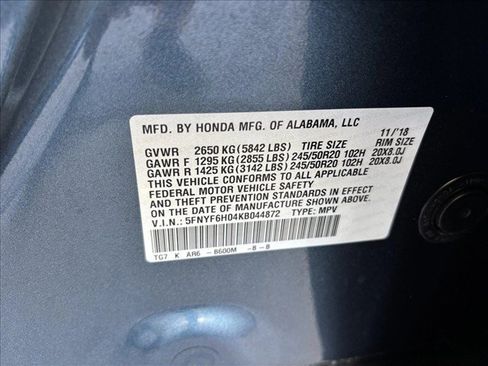 Used 2019 Honda Pilot Elite image 27