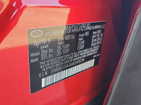 Used 2019 Hyundai Santa Fe Ultimate image 33