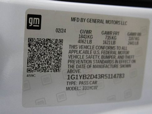 Used 2024 Chevrolet Corvette Stingray Preferred Cpe w/ Z51 Performance Package image 39