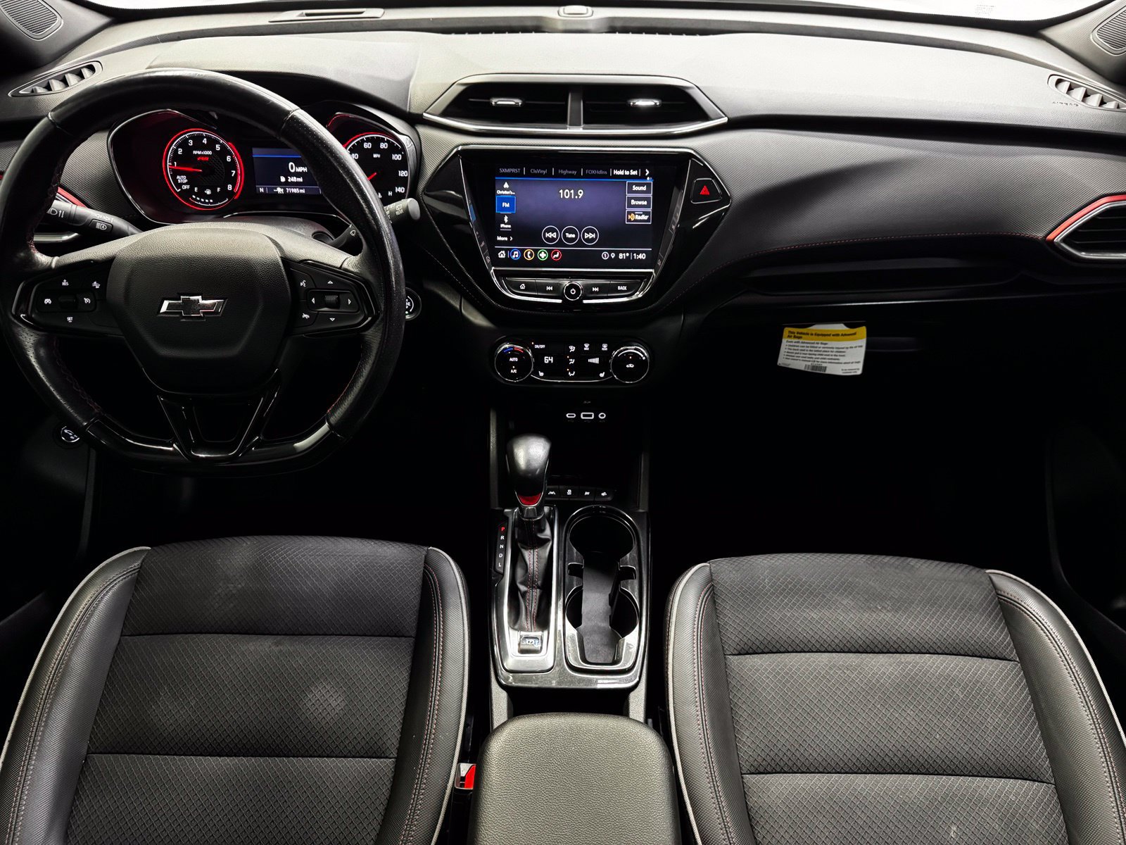 Used 2021 Chevrolet TrailBlazer RS w/ Sun and Liftgate Package FWD image 17