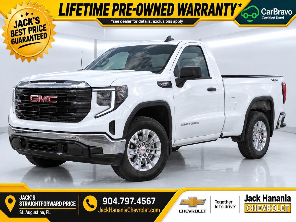 Used 2025 GMC Sierra 1500 Pro w/ Pro Value Package AWD/4WD image 3