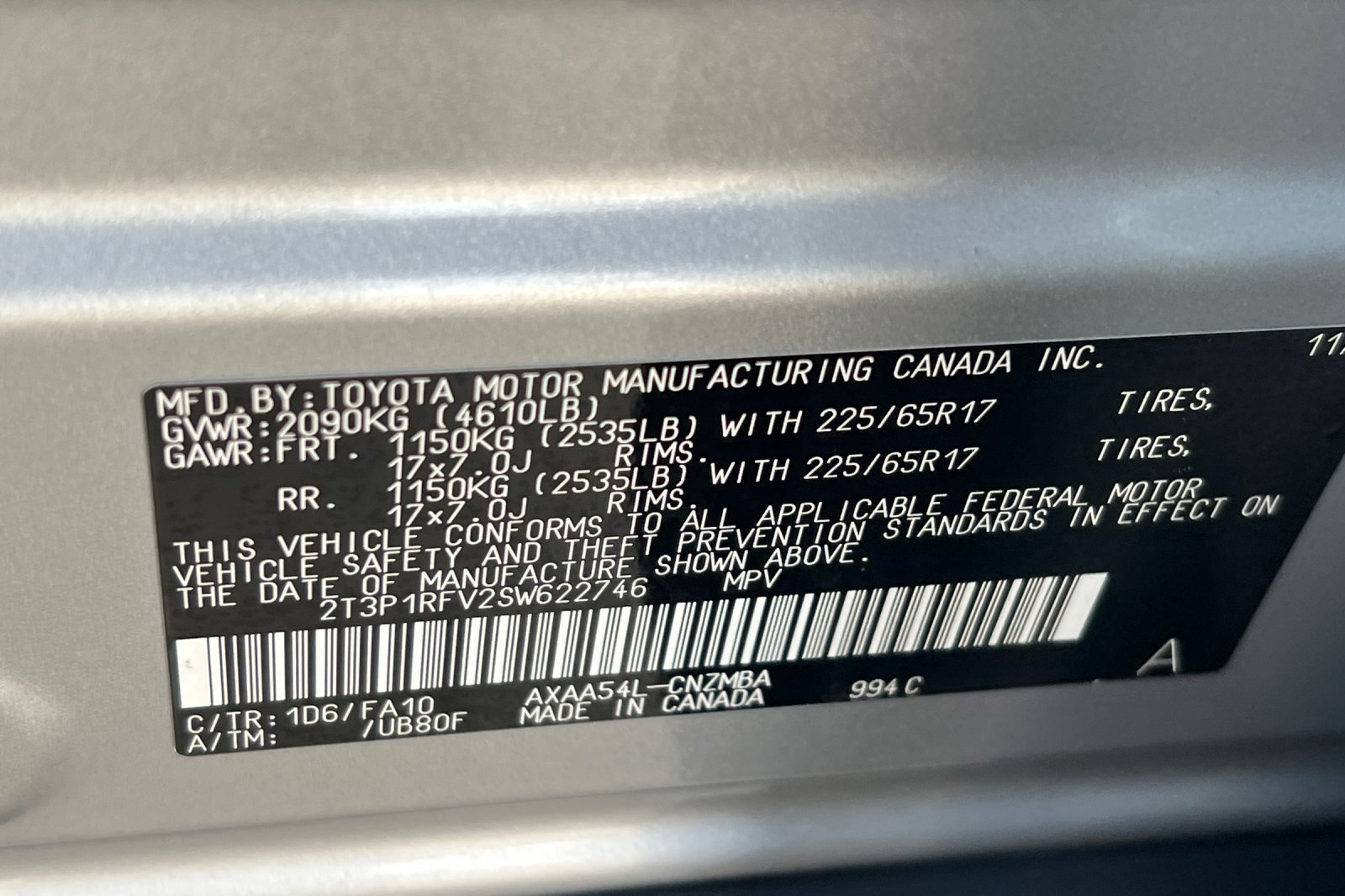 Certified 2025 Toyota RAV4 XLE w/ Convenience Package AWD/4WD image 24