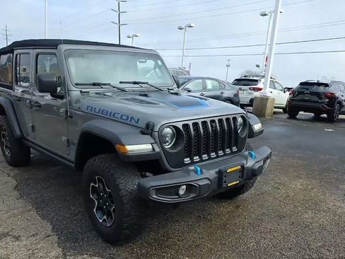 Used 2023 Jeep Wrangler Unlimited Rubicon 4xe w/ Cold Weather Group image 3