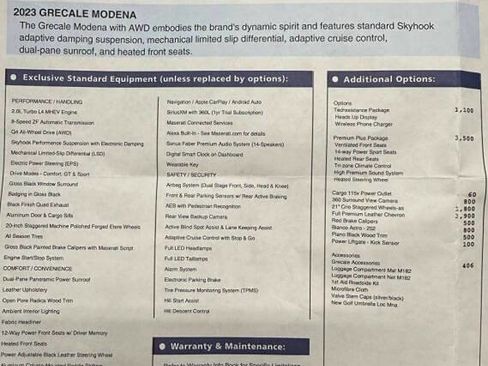 Used 2023 Maserati Grecale Modena image 35