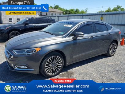 Used 2017 Ford Fusion SE w/ Fusion SE Technology Package