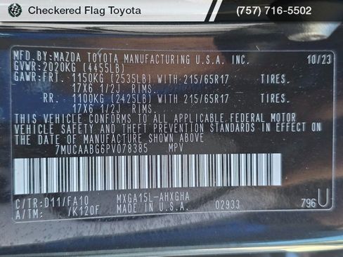 Used 2023 Toyota Corolla Cross LE image 22