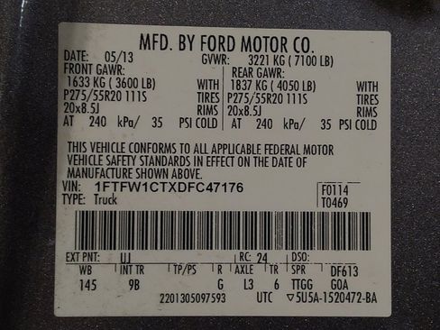 Used 2013 Ford F150 Platinum image 33