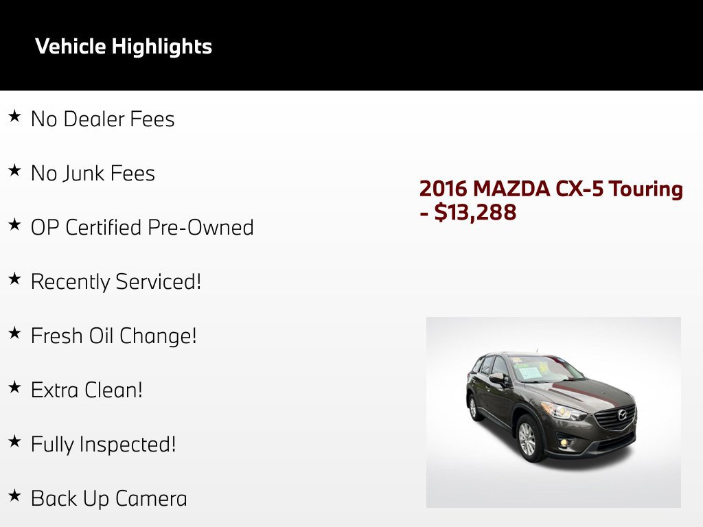 Used 2016 MAZDA CX-5 Touring FWD image 59