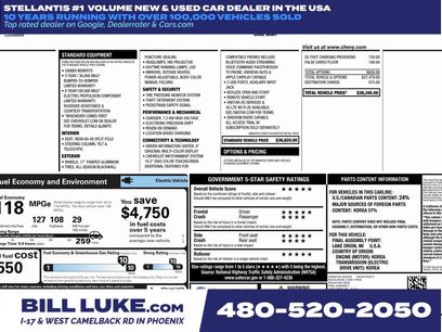 Used 2020 Chevrolet Bolt LT