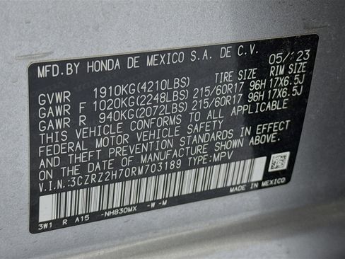 Certified 2024 Honda HR-V EX-L image 31