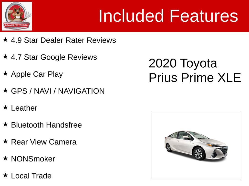Used 2020 Toyota Prius Prime XLE FWD image 4