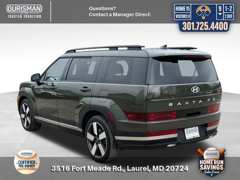 Certified 2025 Hyundai Santa Fe Limited AWD/4WD image 3