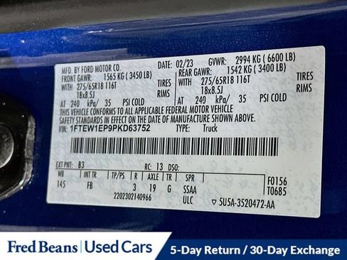 Used 2023 Ford F150 XLT w/ Equipment Group 302A High AWD/4WD image 37