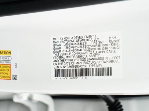 New 2025 Honda Pilot EX-L image 32