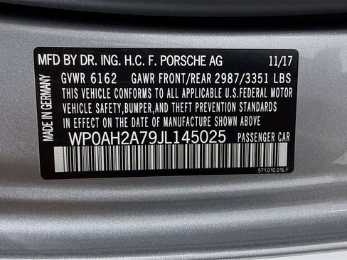 Certified 2018 Porsche Panamera Turbo S AWD/4WD image 12